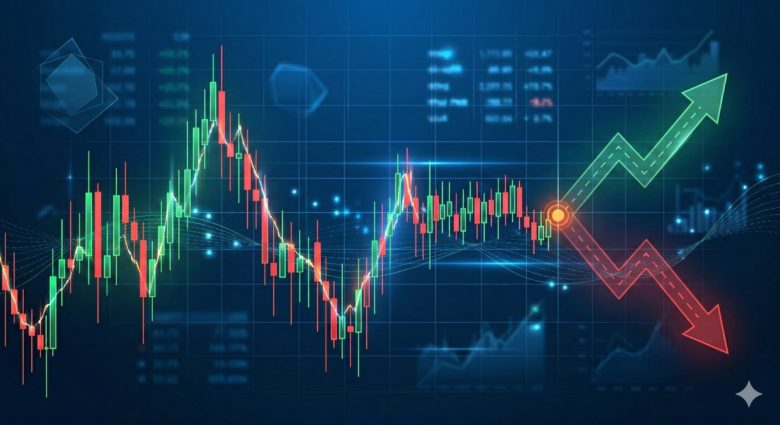 株価チャートのイメージ図